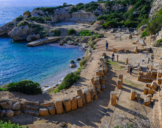 Beach in Loutraki