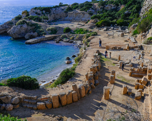 Beach in Loutraki